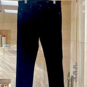 AG Farrah Skinny Ankle black jeans, size 26R, excellent condition